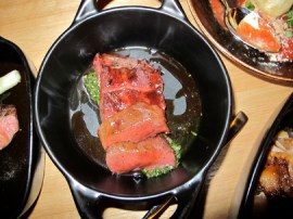 Wood Grilled Beef Heart with Chimichurri