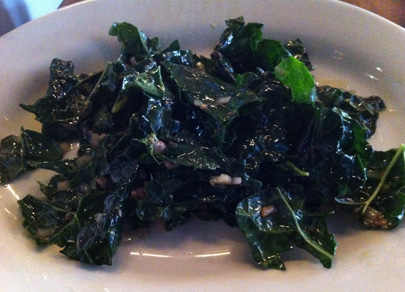 Kale Salad with Anchovy Vinaigrette
