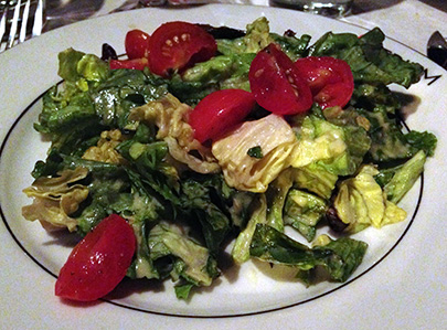 Bibb lettuce salad with mustard vinaigrette 