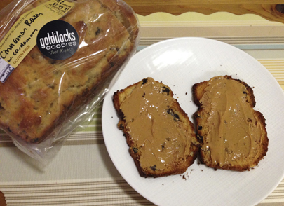 Cinnamon-raisin sandwich bread with a hint of cardamom